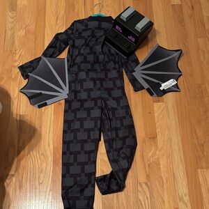 Kids Ender Dragon Minecraft Costume